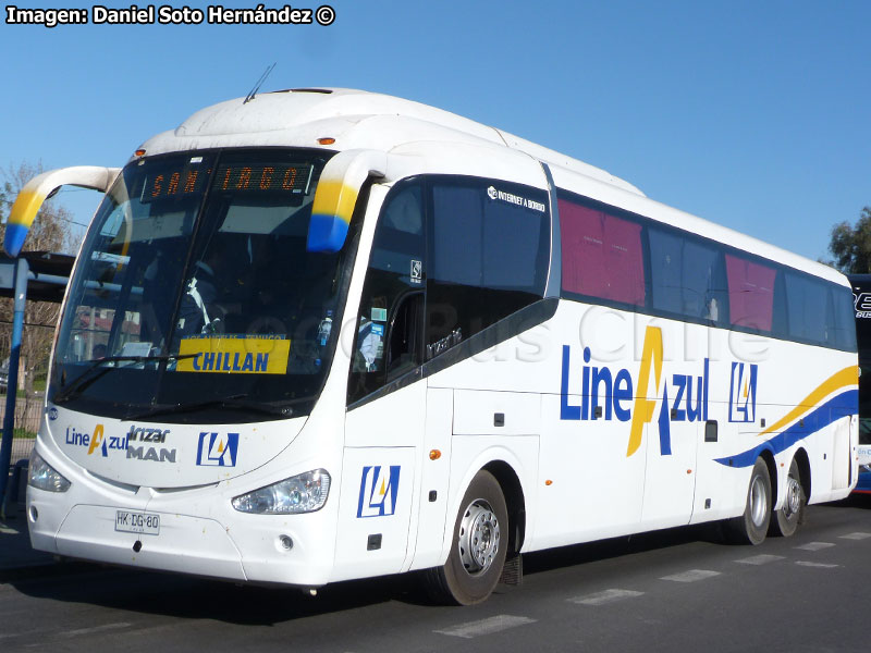 Irizar i6 3.90 / MAN RR4 26.480CO Euro4 / Línea Azul