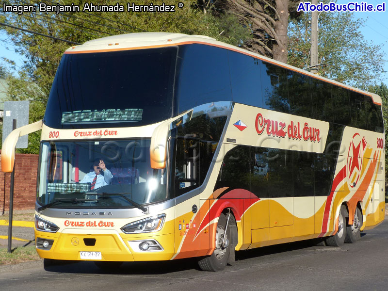 Modasa Zeus 4 / Mercedes Benz O-500RSD-2441 BlueTec5 / Cruz del Sur