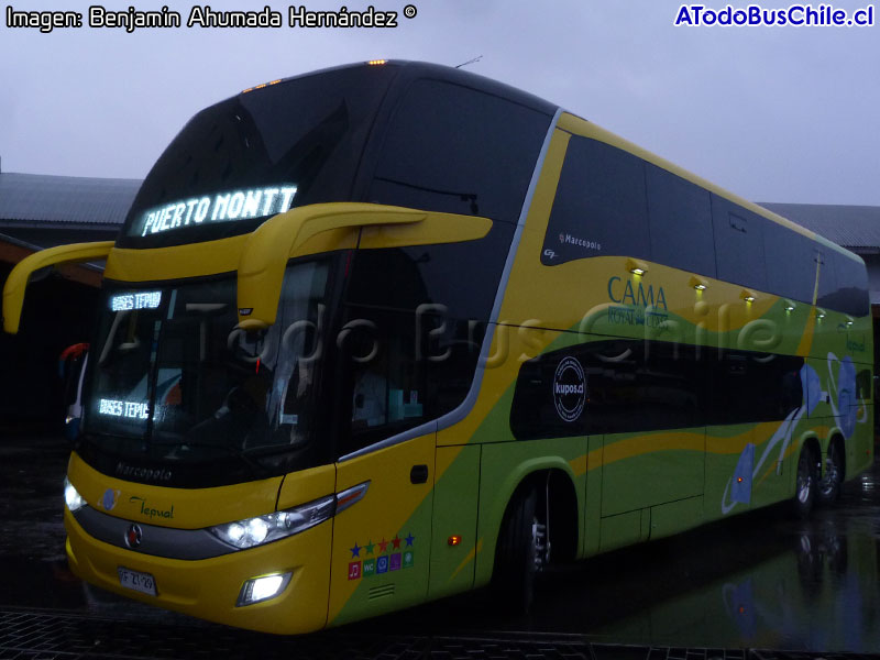 Marcopolo Paradiso G7 1800DD / Volvo B-450R Euro5 / Buses Tepual