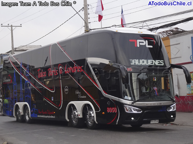 Modasa Zeus 4 / Volvo B-450R 8x2 Euro5 / Talca París & Londres