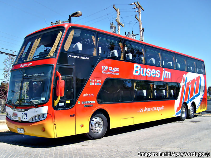 Busscar Panorâmico DD / Mercedes Benz O-500RSD-2442 / Buses JM