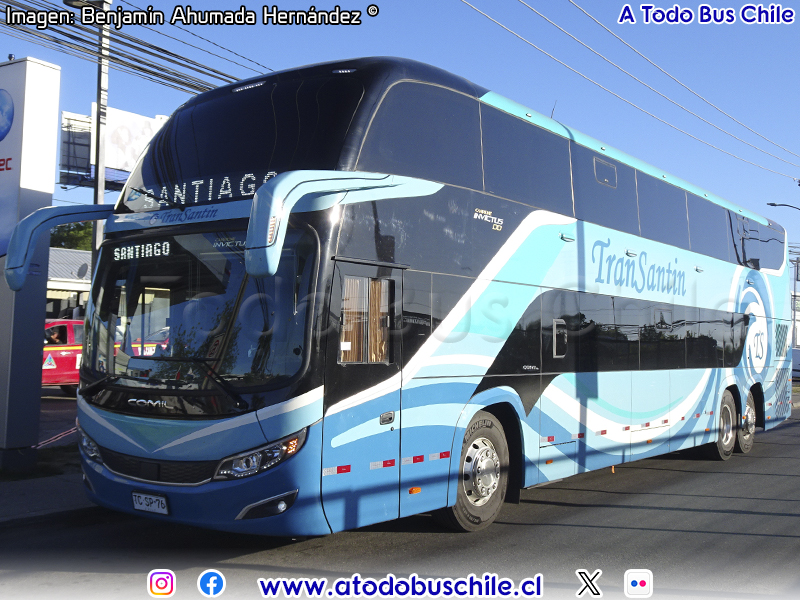 Comil Campione Invictus DD / Scania K-450CB eev5 / TranSantin