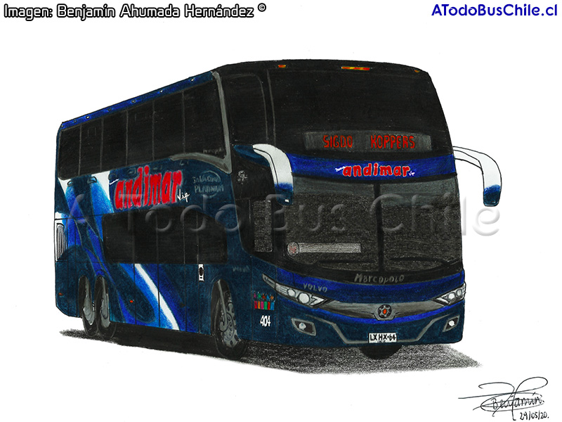 Marcopolo Paradiso New G7 1800DD / Volvo B-450R Euro5 / Nueva Andimar