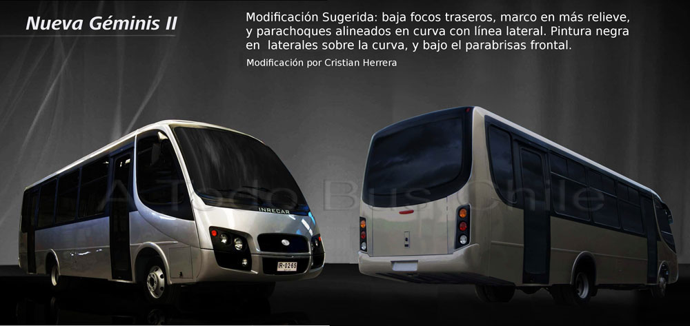 Inrecar Géminis II / Volksbus 9-150EOD / Diseño Ficticio