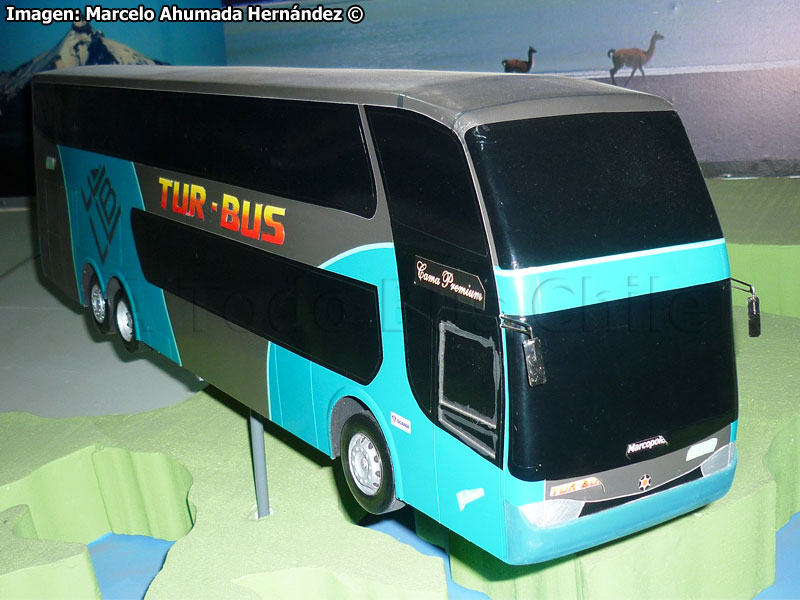 Maqueta Colección Jedimar | Marcopolo Paradiso G6 1800DD / Scania K-124IB / Tur Bus