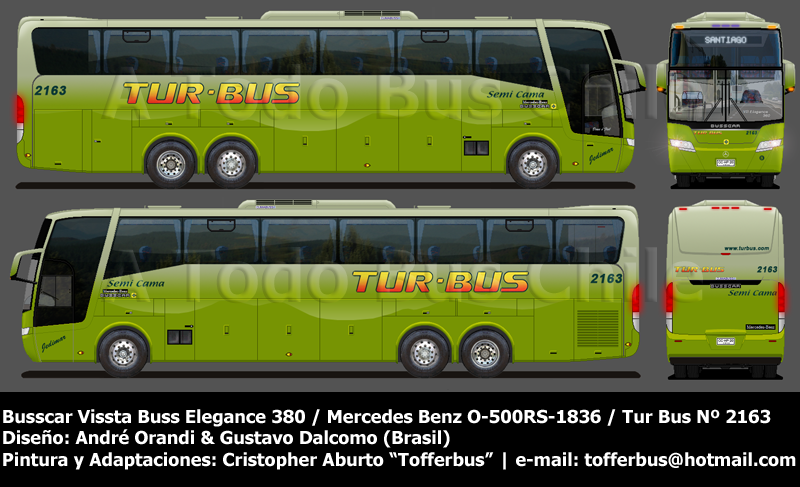 Busscar Vissta Buss Elegance 380 / Mercedes Benz O-500RS-1836 / Tur Bus