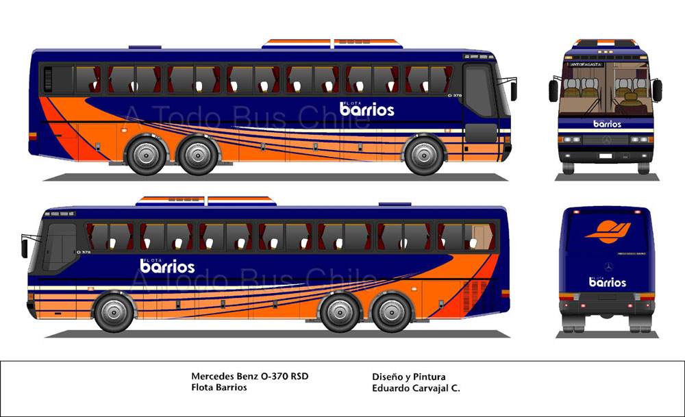 Mercedes Benz O-370RSD / Flota Barrios