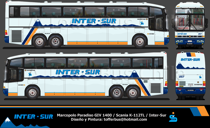Marcopolo Paradiso GIV 1400 / Scania K-112TL / Inter Sur