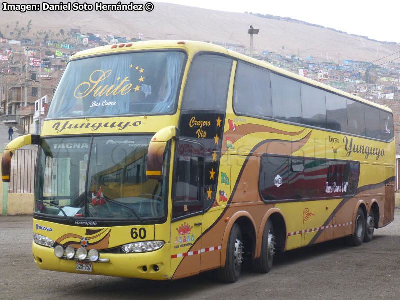 Marcopolo Paradiso G6 1800DD / Scania K-124IB 8x2 / Expreso Yunguyo (Perú)