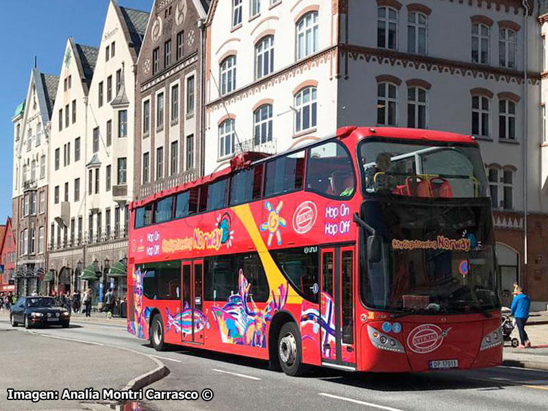 UNVI Urbis / Volvo B-9TL Euro6 / Hop On – Hop Off Ålesund (Noruega)