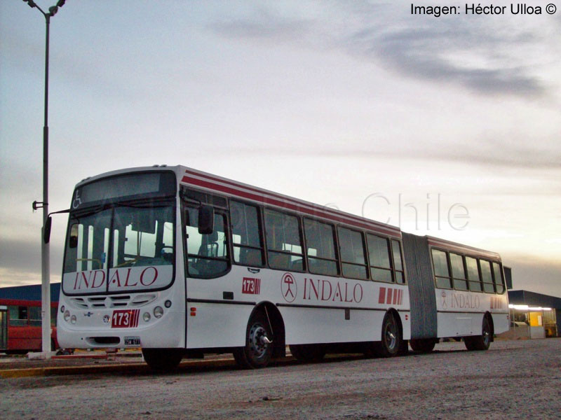 Metalpar Tronador / Mercedes Benz OF-1722 (Plataforma modificada por COLCAR, modelo BA-2522-MD) / Indalo (Neuquén, Argentina)