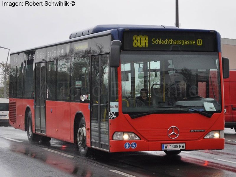 Mercedes Benz Citaro O-530U / Wiener Lokalbahnhen Busbetrieb Linie 80A (Viena, Austria)