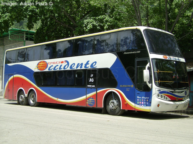 Busscar Panorâmico DD / Volvo B-12R / Expresos Occidente C.A. (Venezuela)