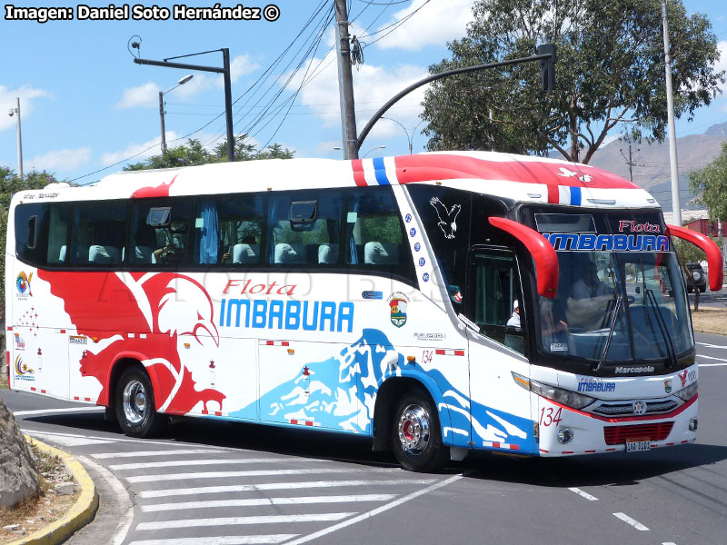 Carrocerías A. Guzmán / Hino AK500-1726 / Flota Imbabura (Ecuador)