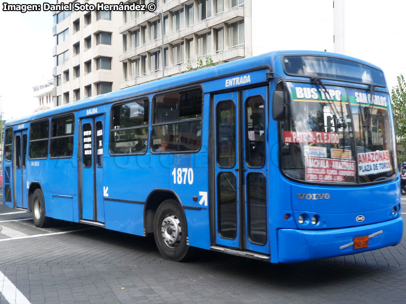 Maxibus Dolphin / Volvo B-7R / Línea Alimentadora Machalá - Amazonas (Quito - Ecuador)