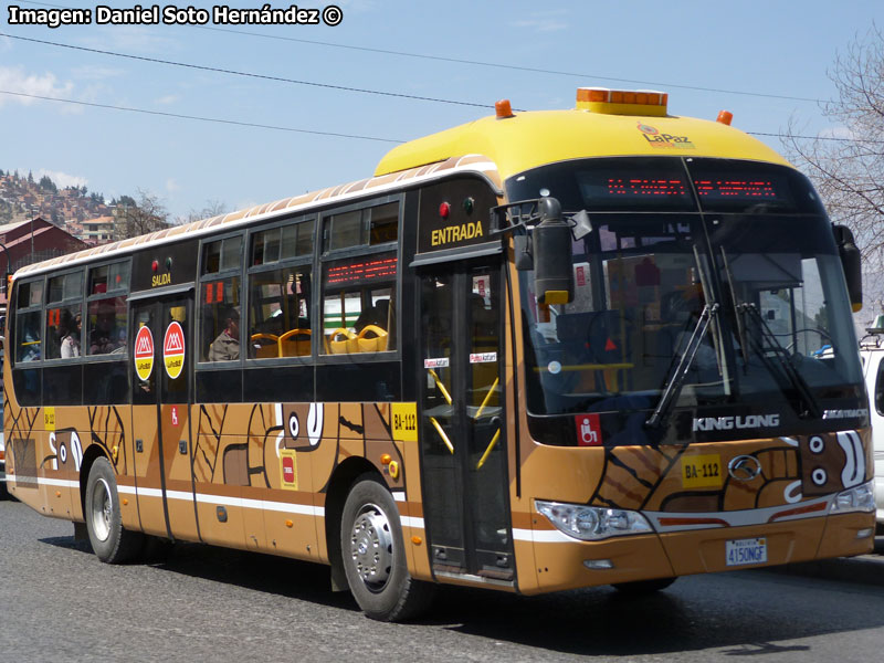 King Long XMQ6110ACW3 / La Paz Bus (Bolivia)