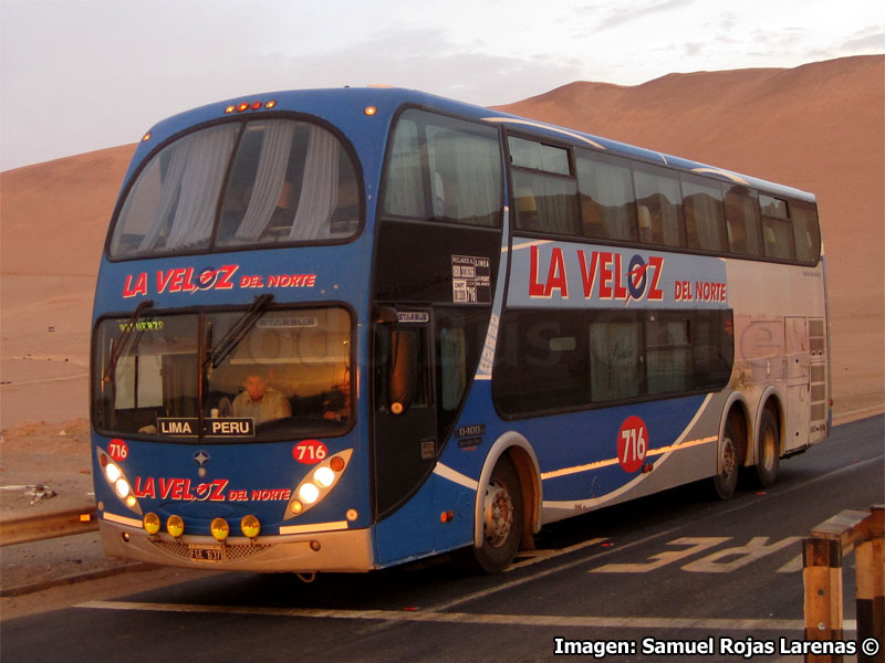 Metalsur Starbus 405 DP / Mercedes Benz O-400RSD / La Veloz del Norte (Argentina)