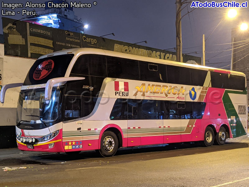 Comil Campione Invictus DD / Mercedes Benz O-500RSD-2442 / AEXSA - América Express S.A. (Perú)