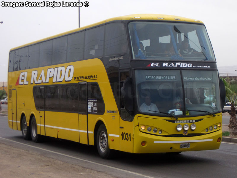 Busscar Panorâmico DD / Volvo B-12R / El Rápido Internacional (Argentina)