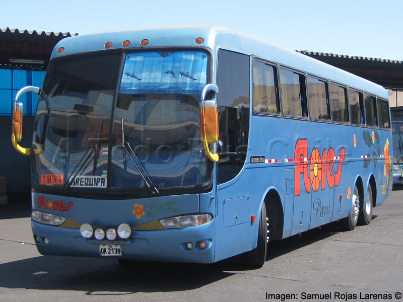 Mercedes Benz O-400RSD / Transportes Flores Hnos. (Perú)