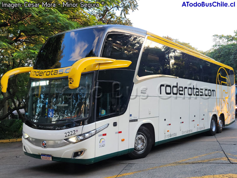 Marcopolo Paradiso New G7 1600LD / Mercedes Benz O-500RSD-2441 BlueTec5 / RodeRotas (Goiás - Brasil)