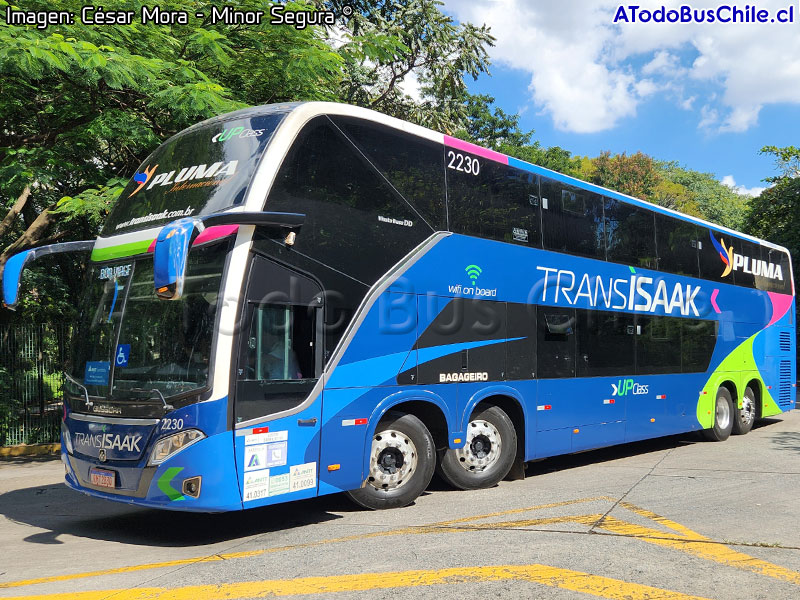 Busscar Vissta Buss DD / Mercedes Benz O-500RSDD-2741 BlueTec5 / Trans Isaak Turismo (Paraná - Brasil)