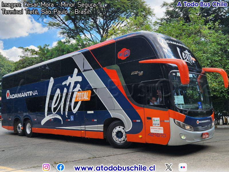 Comil Campione Invictus DD / Mercedes Benz O-500RSD-2436 BlueTec5 / Expresso Adamantina (São Paulo - Brasil)