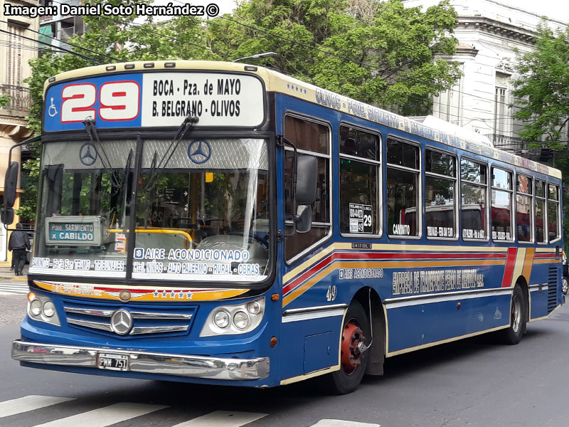 Carrocerías La Favorita / Mercedes Benz OH-1718L-SB / Línea N° 29 Olivos - La Boca (Buenos Aires - Argentina)