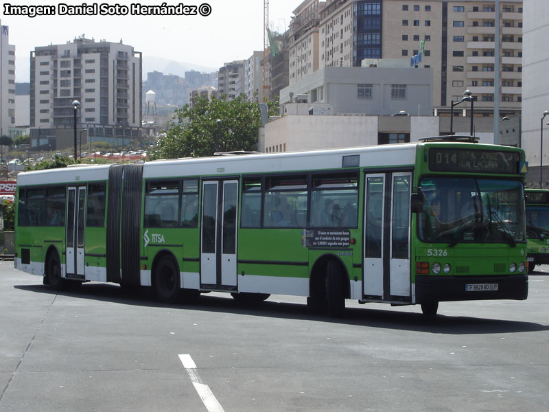 Castrosúa City / Mercedes Benz O-405G / TITSA Línea N° 014 Intercambiador Santa Cruz - La Laguna (Tenerife - España)