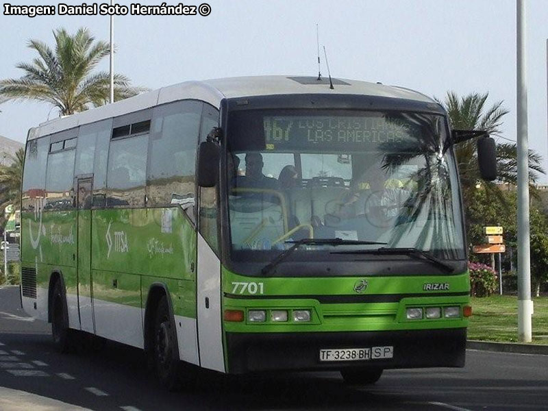 Irizar InterCentury I 3.30 / Scania L-113CL / TITSA Línea N° 467 Las Galletas - Playa de Las Américas (Tenerife - España)