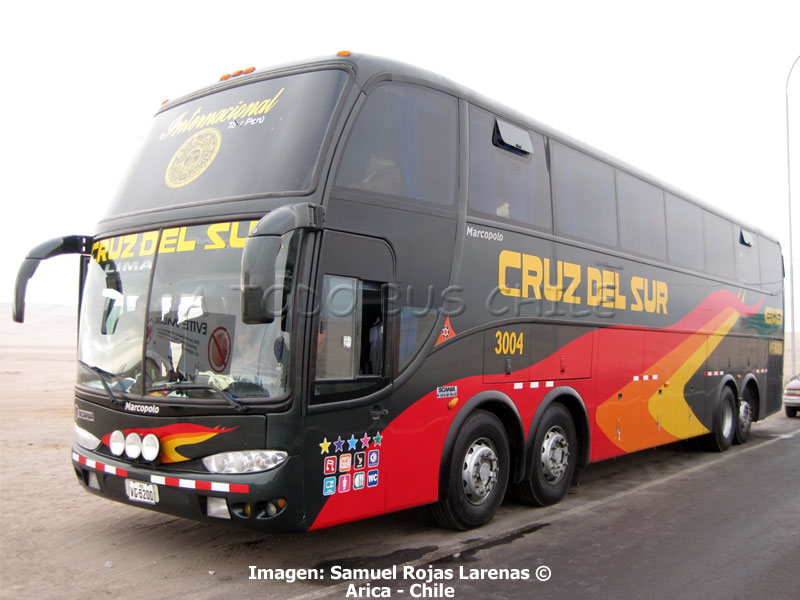 Marcopolo Paradiso G6 1550LD / Scania K-124IB 8x2 / Cruz del Sur (Perú)