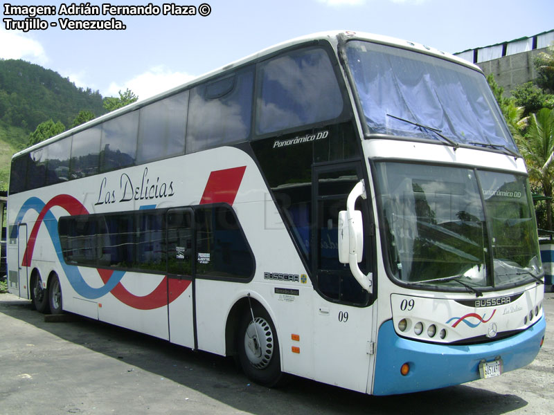 Busscar Panorâmico DD / Mercedes Benz O-500RSD-2036 / Expreso Las Delicias (Venezuela)