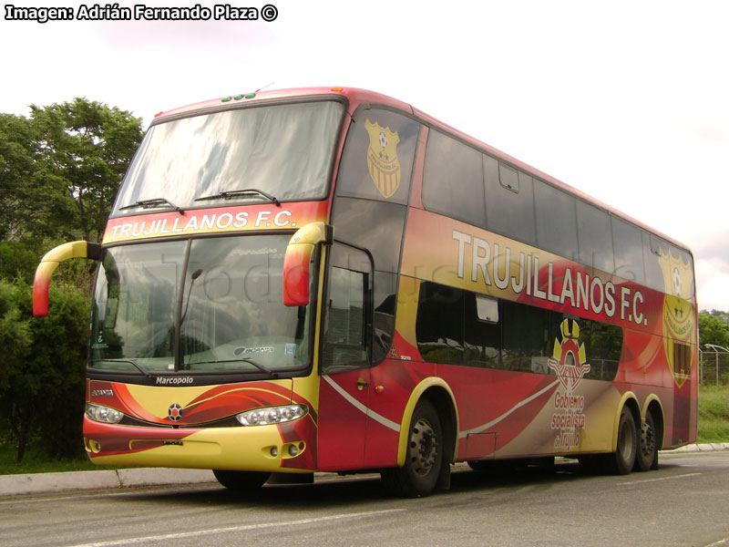 Marcopolo Paradiso G6 1800DD / Scania K-420B / Trujillanos F.C. (Venezuela)