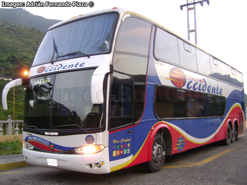 Marcopolo Paradiso G6 1800DD / Volvo B-12R / Expresos Occidente C.A. (Venezuela)