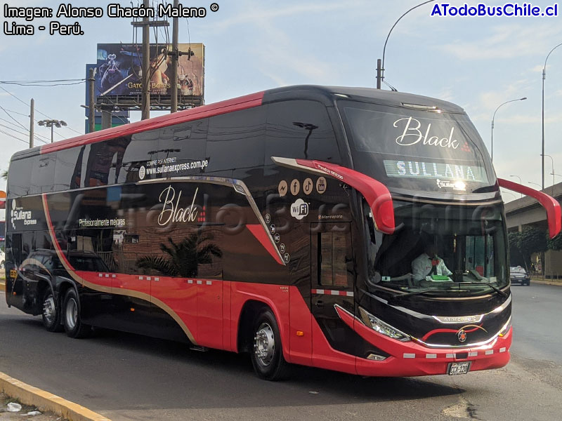 Marcopolo Paradiso G8 1800DD / Volvo B-450R Euro5 / Sullana Express (Perú)