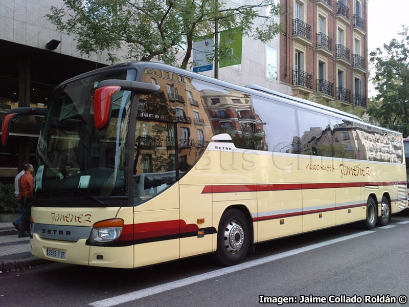 Kässbohrer Setra S-417GT-HD / Autobuses Jiménez (España)