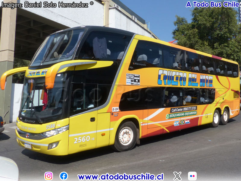 Marcopolo Paradiso G7 1800DD / Scania K-400B eev5 / Crucero del Norte (Argentina)