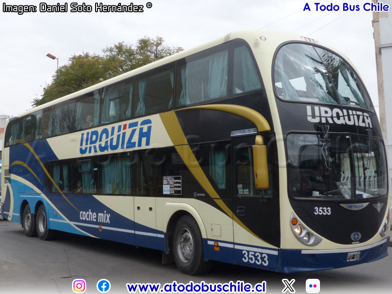 Metalsur Starbus 2 DP / Scania K-410B / Empresa General Urquiza (Argentina)