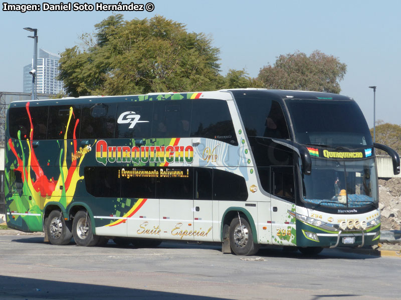 Marcopolo Paradiso G7 1800DD / Mercedes Benz O-500RSD-2436 / Autobuses Quirquincho (Bolivia)