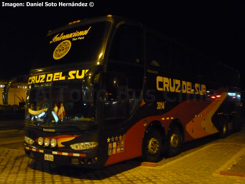 Marcopolo Paradiso G6 1550LD / Scania K-124IB 8x2 / Cruz del Sur (Perú)