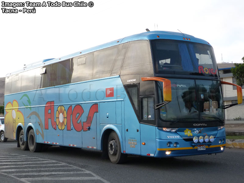 Comil Campione 4.05 HD / Volvo B-12R / Transportes Flores Hnos. (Perú)