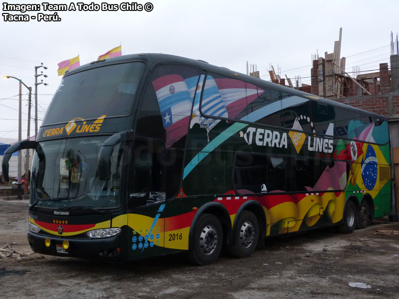 Marcopolo Paradiso G6 1800DD / Scania K-380 8x2 / Terra Lines Bus (Perú)