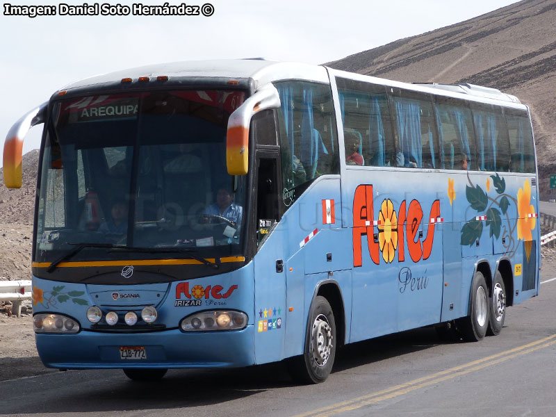 Irizar Century II 3.90 / Scania K-124IB / Transportes Flores Hnos. (Perú)
