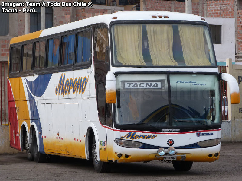 Carrocería Peruana Artesanal / Volvo B-12 / Buses Moreno (Perú)