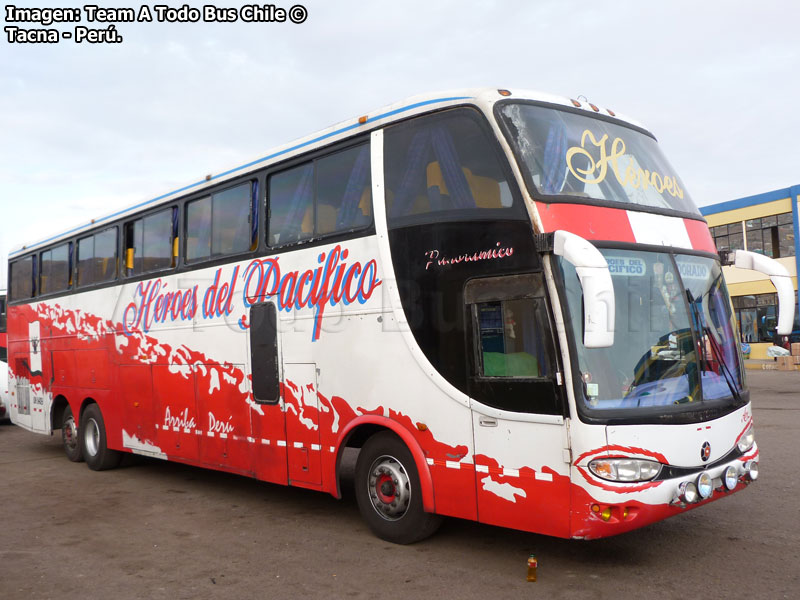 Carrocería Peruana Artesanal / Volvo B-12 / Héroes del Pacífico (Perú)