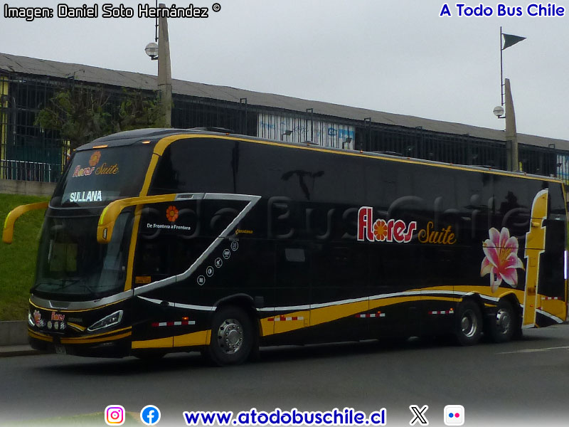 Modasa Zeus 5 / Scania K-450CB eev5 / Transportes Flores Hnos. (Perú)