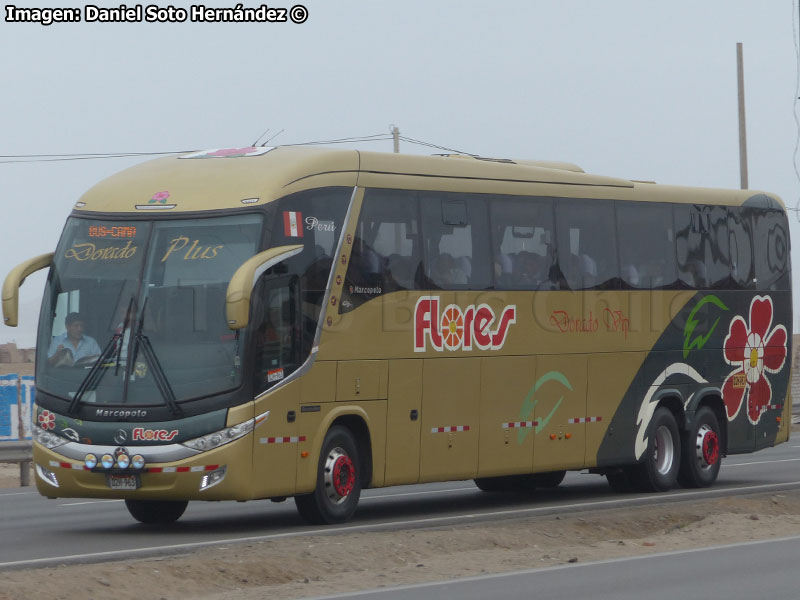 Marcopolo Paradiso G7 1350 / Mercedes Benz O-500RSD-2436 / Transportes Flores Hnos. (Perú)