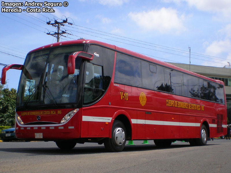 Induscar Caio Giro 3400 / Mercedes Benz O-500RS-1636 / Cuerpo de Bomberos de Costa Rica