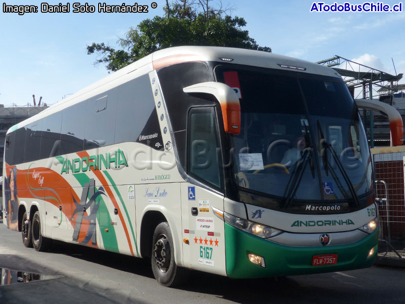 Marcopolo Paradiso G7 1200 / Mercedes Benz O-500RSD-2436 BlueTec5 / Empresa de Transportes Andorinha (São Paulo - Brasil)