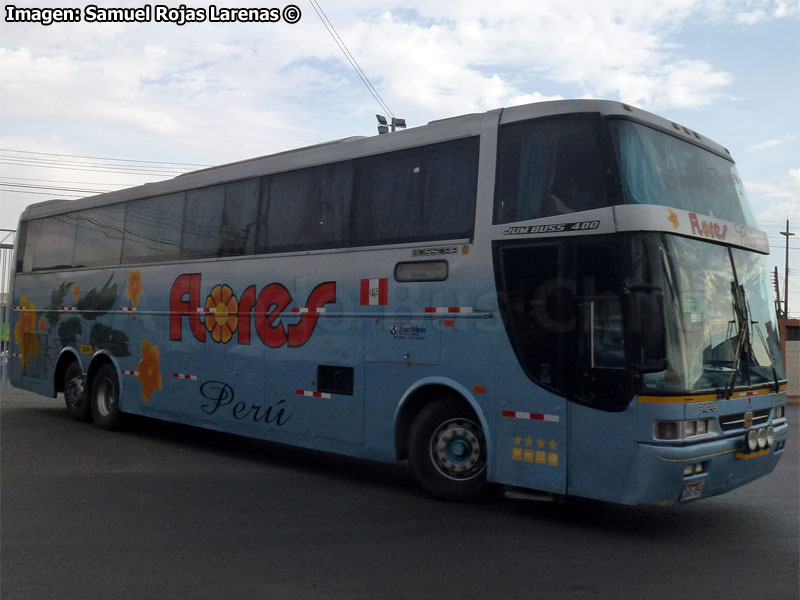 Busscar Jum Buss 400P / Volvo B-12B / Transportes Flores Hnos. (Perú)